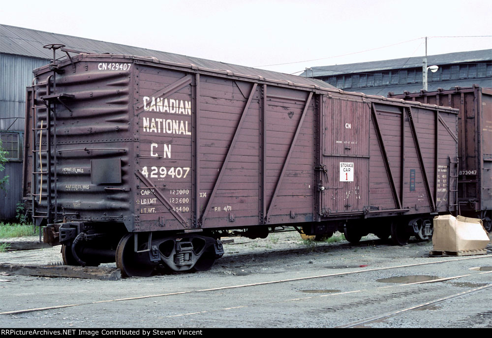 Canadian National storage car CN #429407